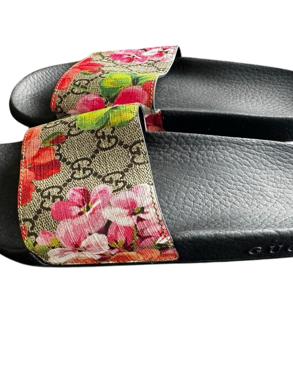 NEW! GUCCI GG Blooms Supreme Slides US 5 - Picture 5 of 8